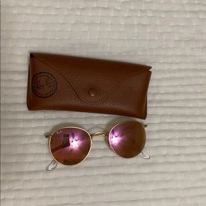 Rayband round sunglasses